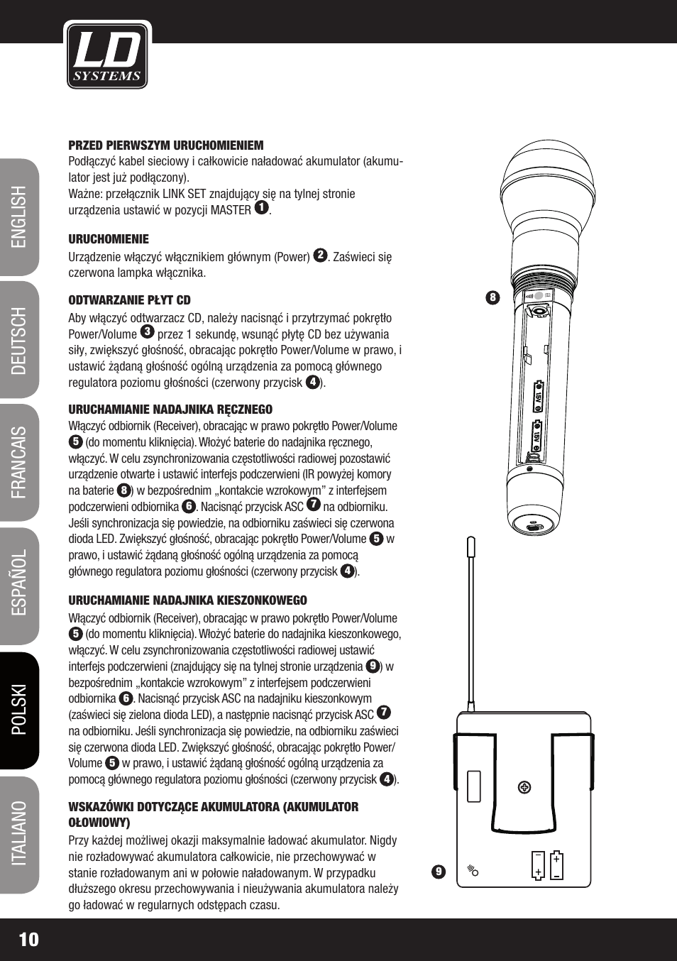 LD Systems ROADMAN 102 Quick Start Guide User Manual | Page 10 / 16