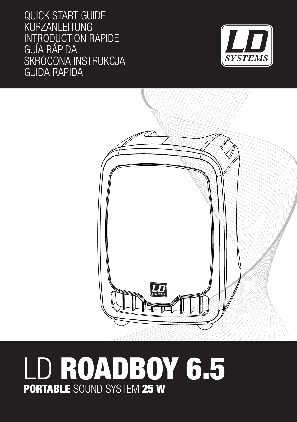 LD Systems ROADBOY 65 Quick Start Guide User Manual | 16 pages