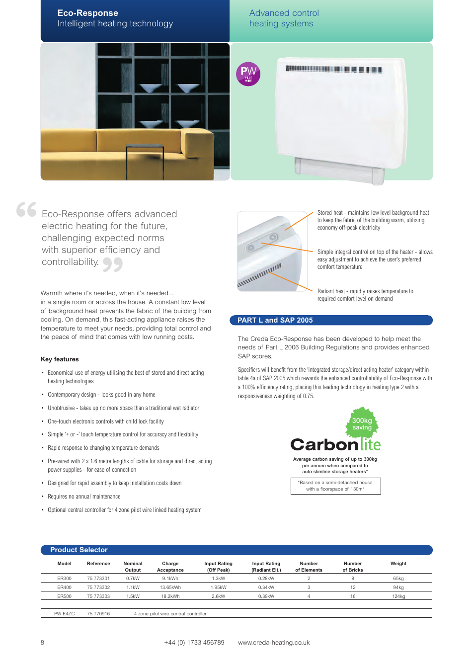 Creda Advanced Control Heating Systems User Manual | 14 pages