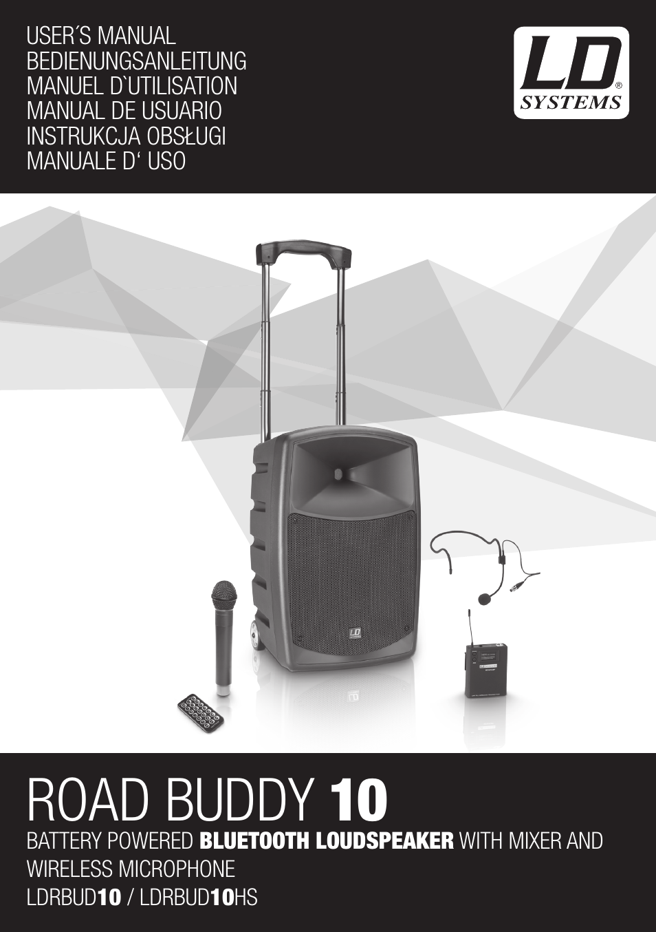 LD Systems ROADBUDDY 10 User Manual | 60 pages