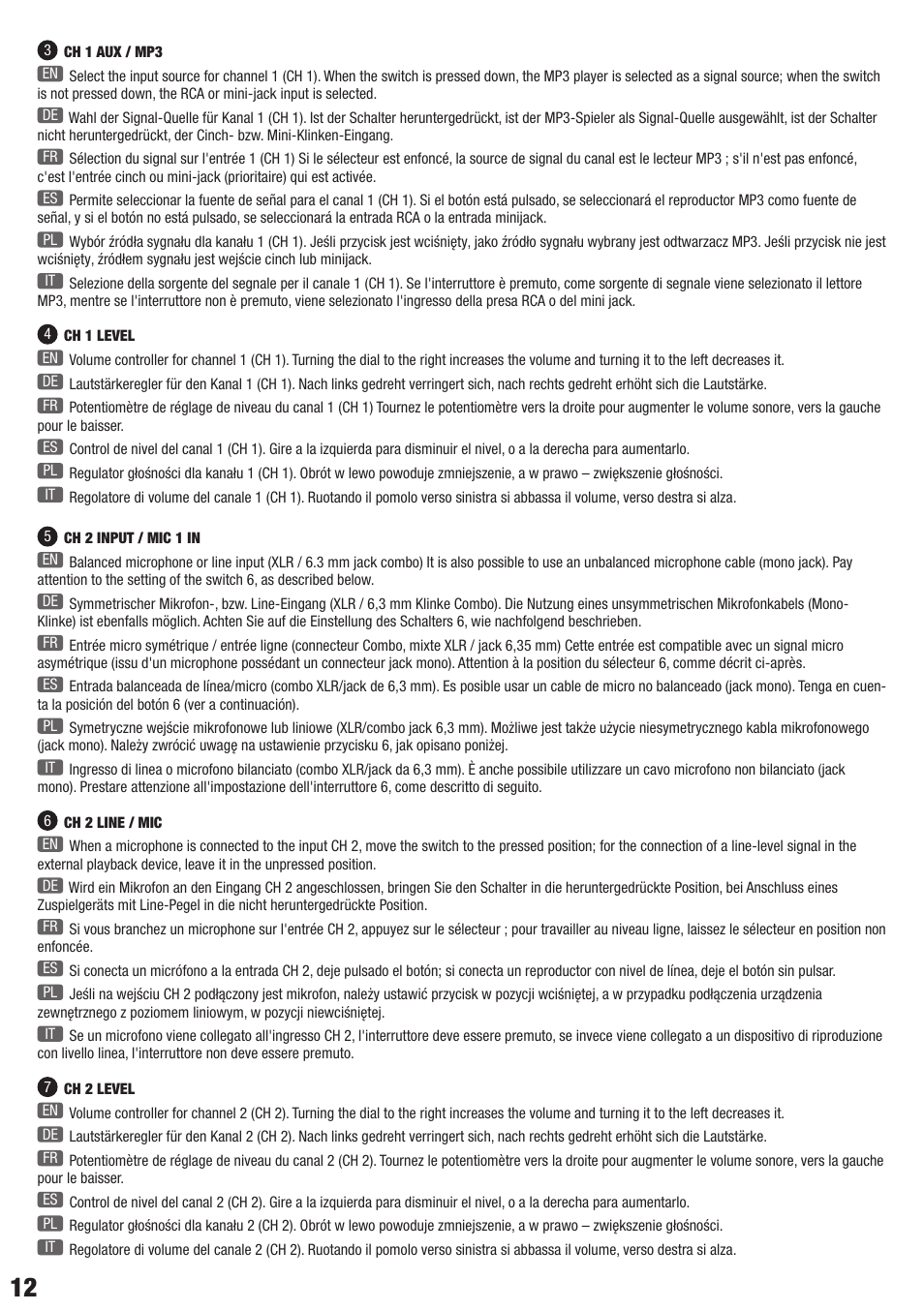 LD Systems ROADBUDDY 10 User Manual | Page 12 / 60