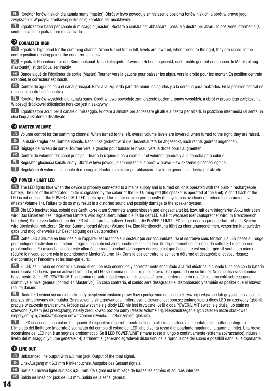 LD Systems ROADBUDDY 10 User Manual | Page 14 / 60