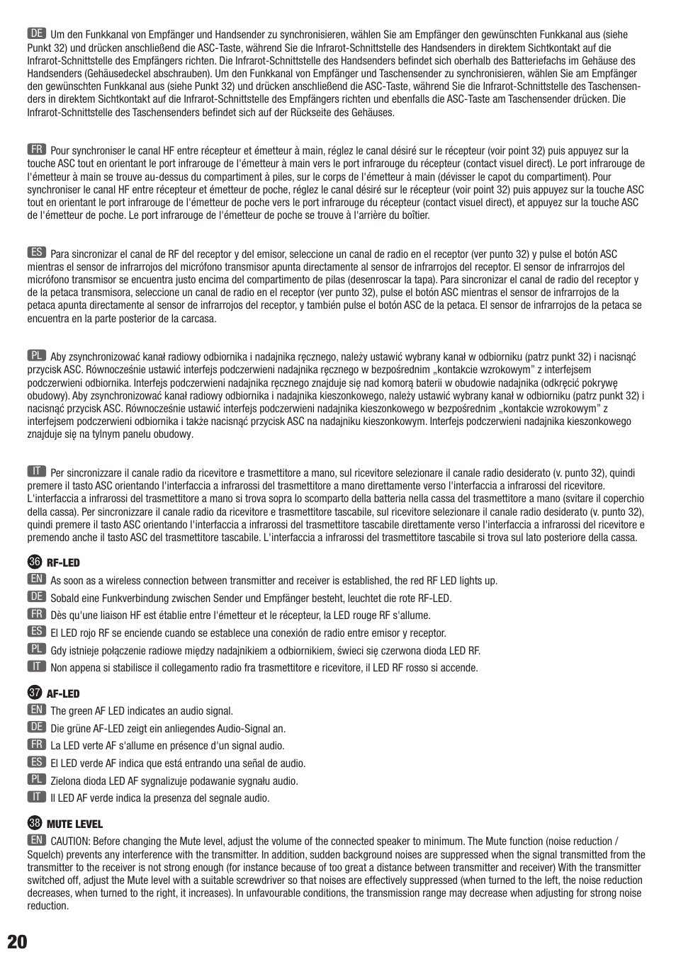 LD Systems ROADBUDDY 10 User Manual | Page 20 / 60