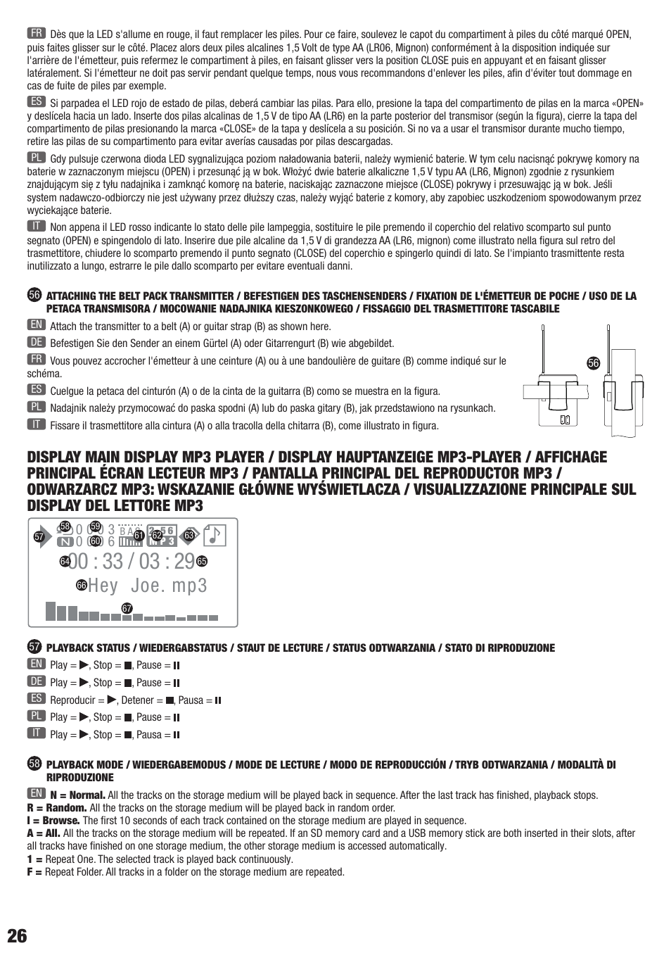 Hey joe. mp3 | LD Systems ROADBUDDY 10 User Manual | Page 26 / 60