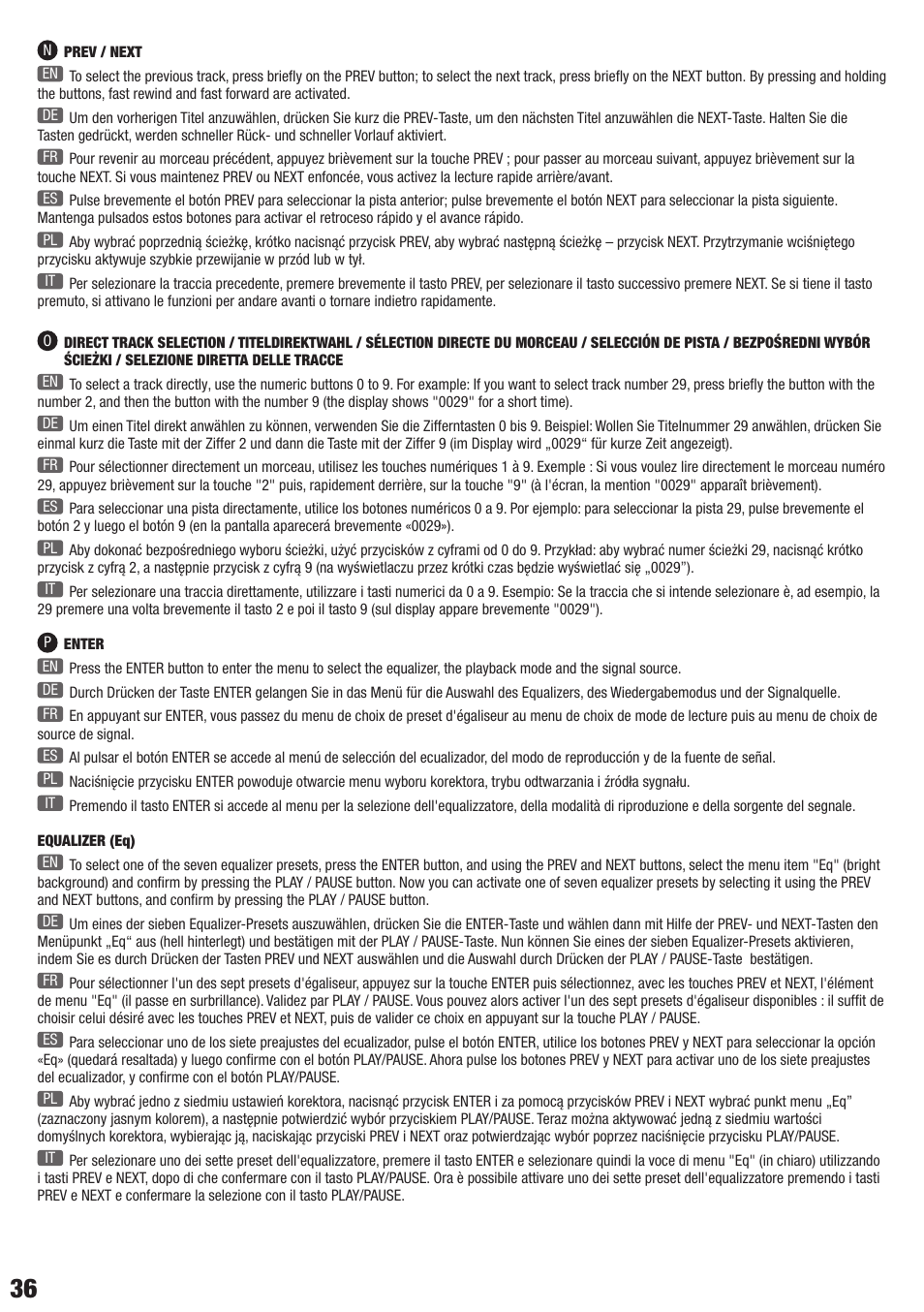 LD Systems ROADBUDDY 10 User Manual | Page 36 / 60