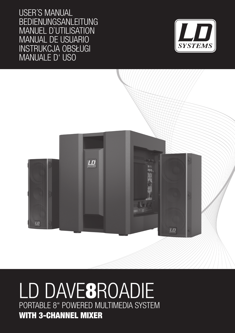 LD Systems DAVE 8 ROADIE User Manual | 100 pages