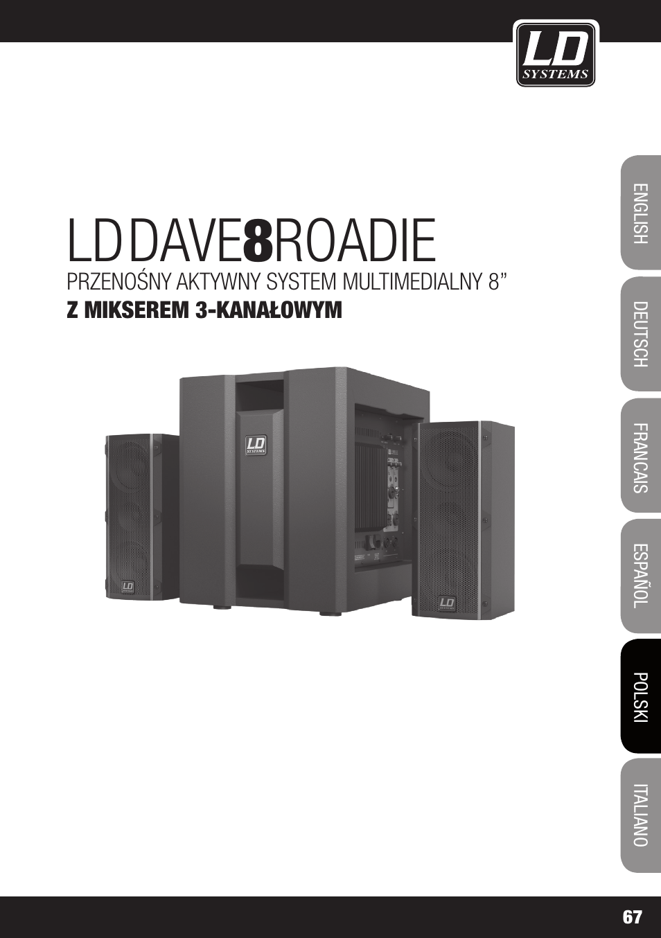Dave 8 roadie | LD Systems DAVE 8 ROADIE User Manual | Page 67 / 100