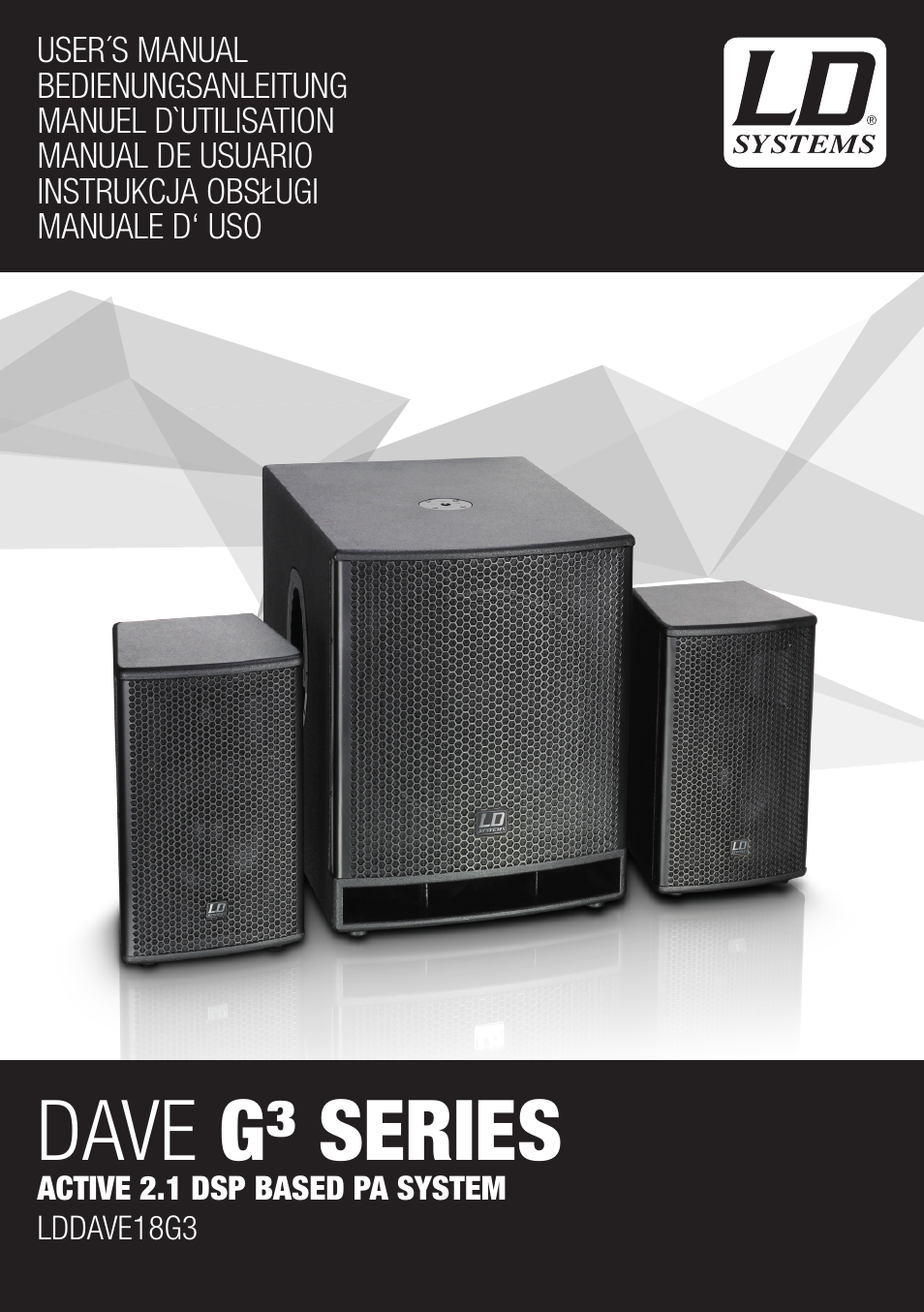 LD Systems DAVE 18 G3 User Manual | 32 pages