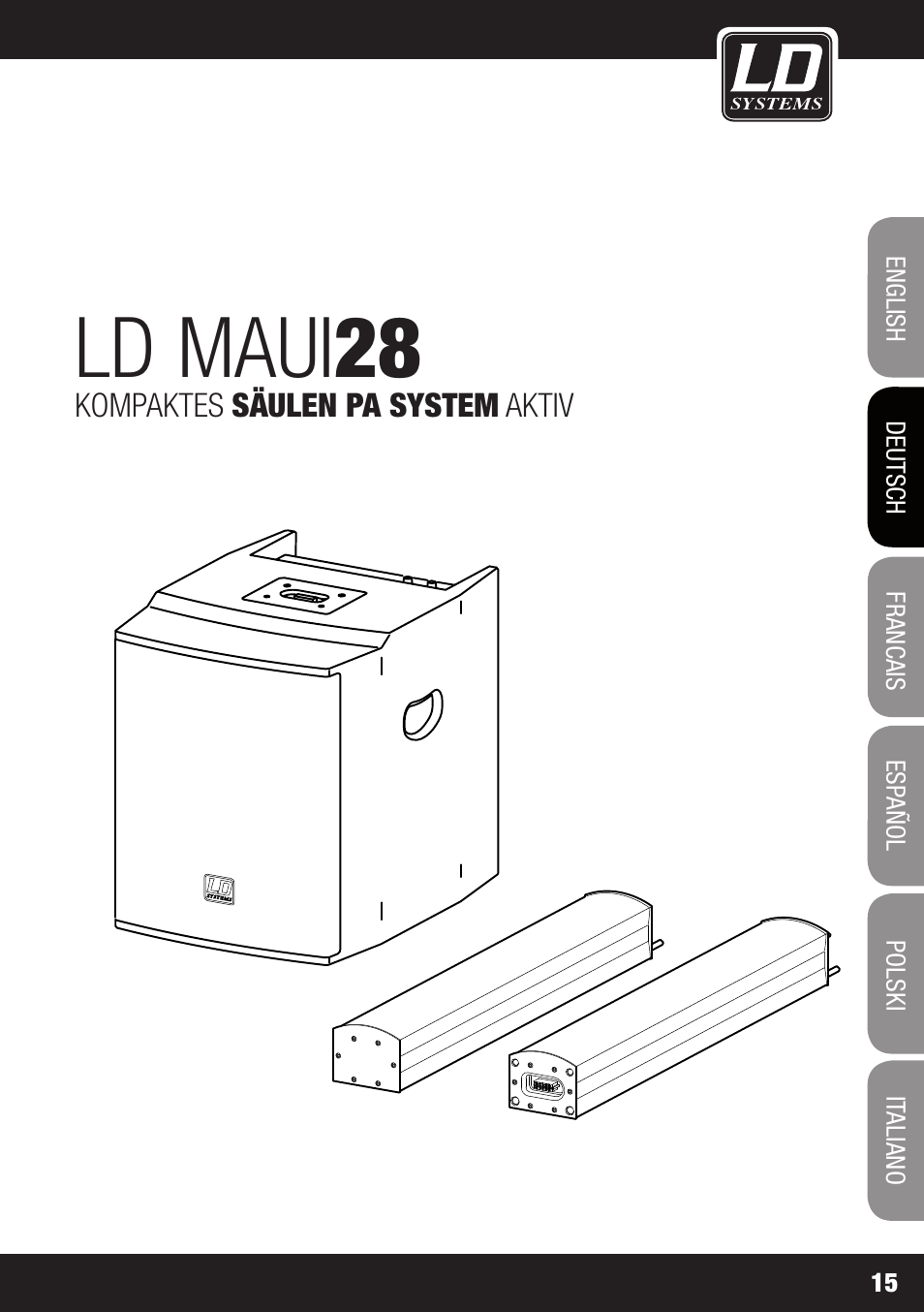 Ld maui 28 | LD Systems MAUI 28 W User Manual | Page 15 / 74