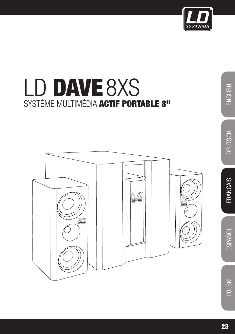 Ld dave | LD Systems DAVE 8 XS User Manual | Page 23 / 52