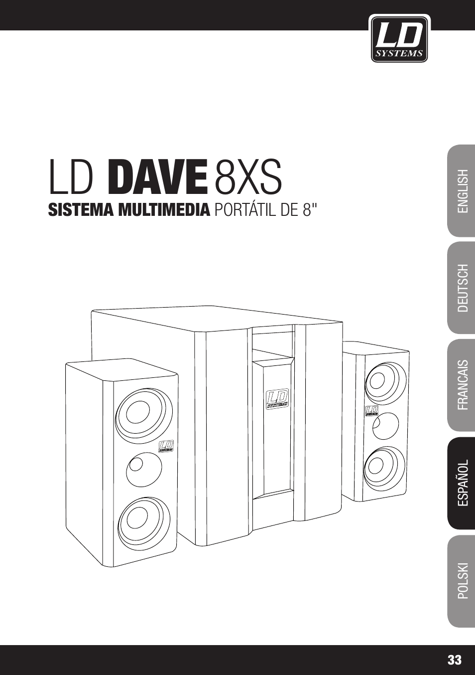 Ld dave | LD Systems DAVE 8 XS User Manual | Page 33 / 52