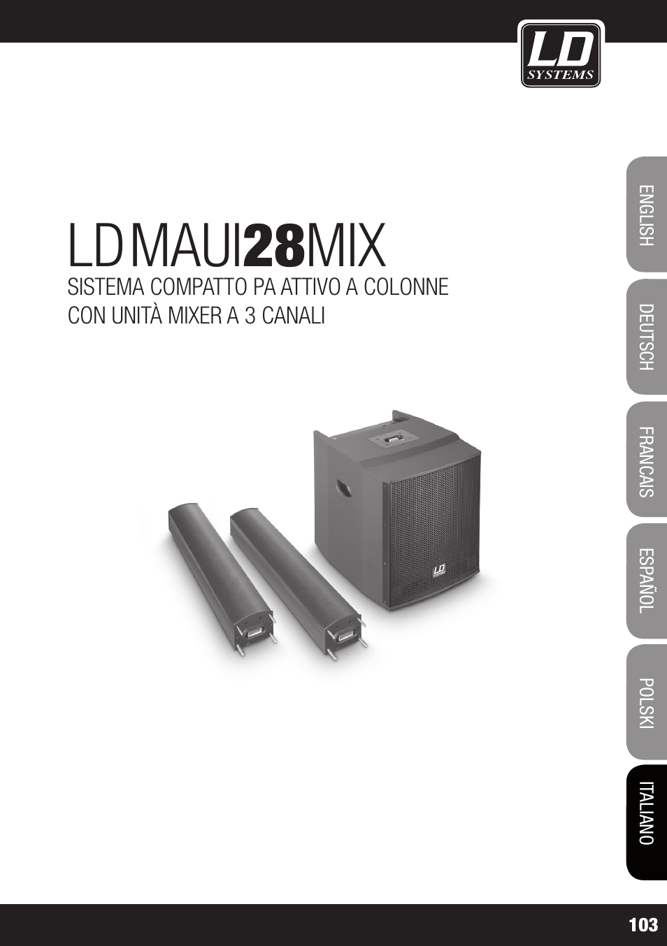 Maui 28 mix | LD Systems MAUI 28 MIX User Manual | Page 103 / 124