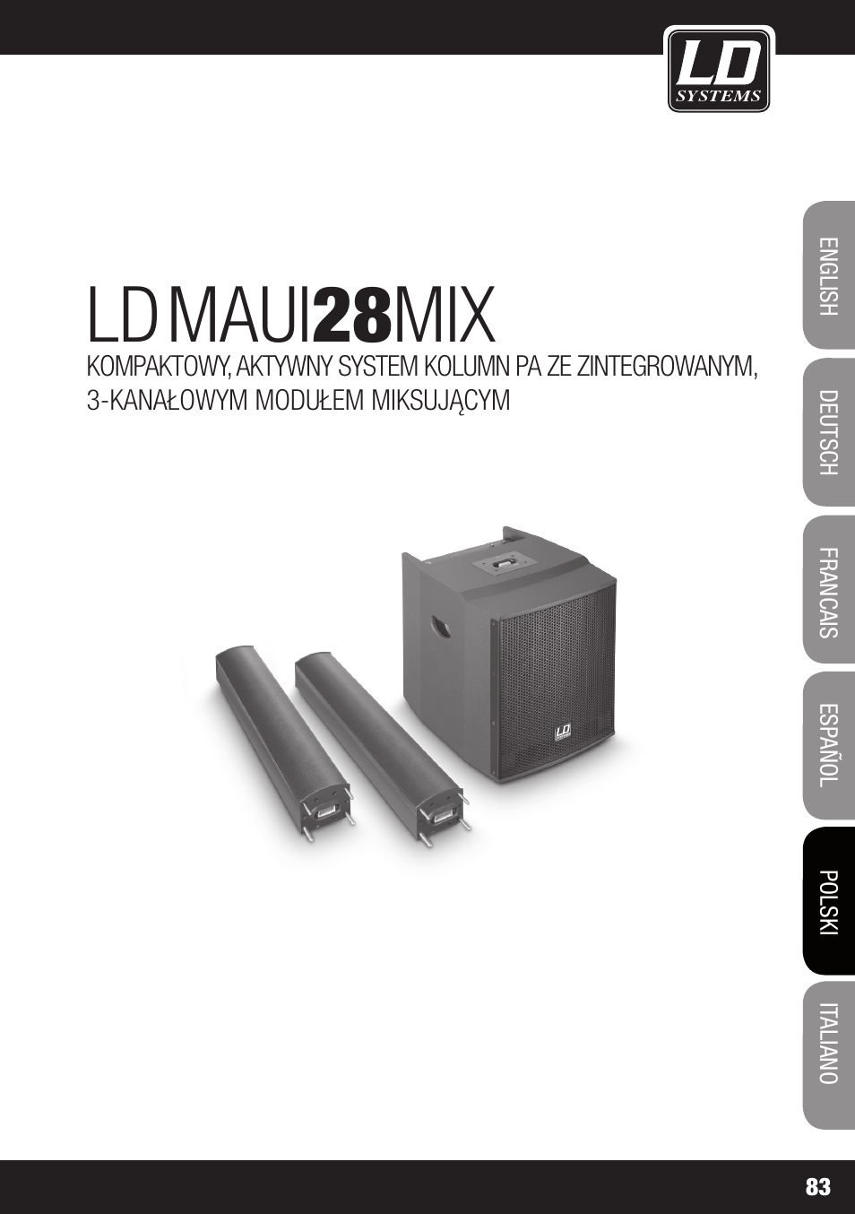 Maui 28 mix | LD Systems MAUI 28 MIX User Manual | Page 83 / 124