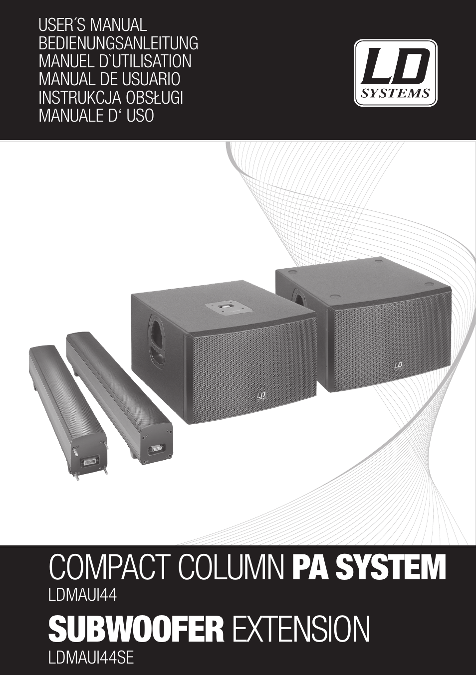 LD Systems MAUI 44 User Manual | 148 pages