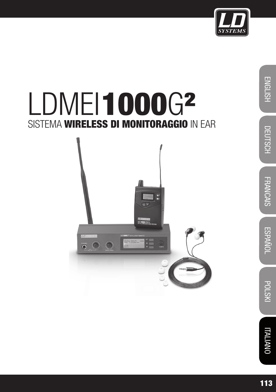 Ldmei, 1000 g | LD Systems MEI 1000 G2 User Manual | Page 113 / 134