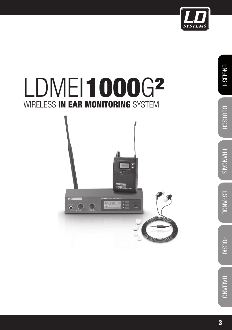 Ldmei, 1000 g | LD Systems MEI 1000 G2 User Manual | Page 3 / 134