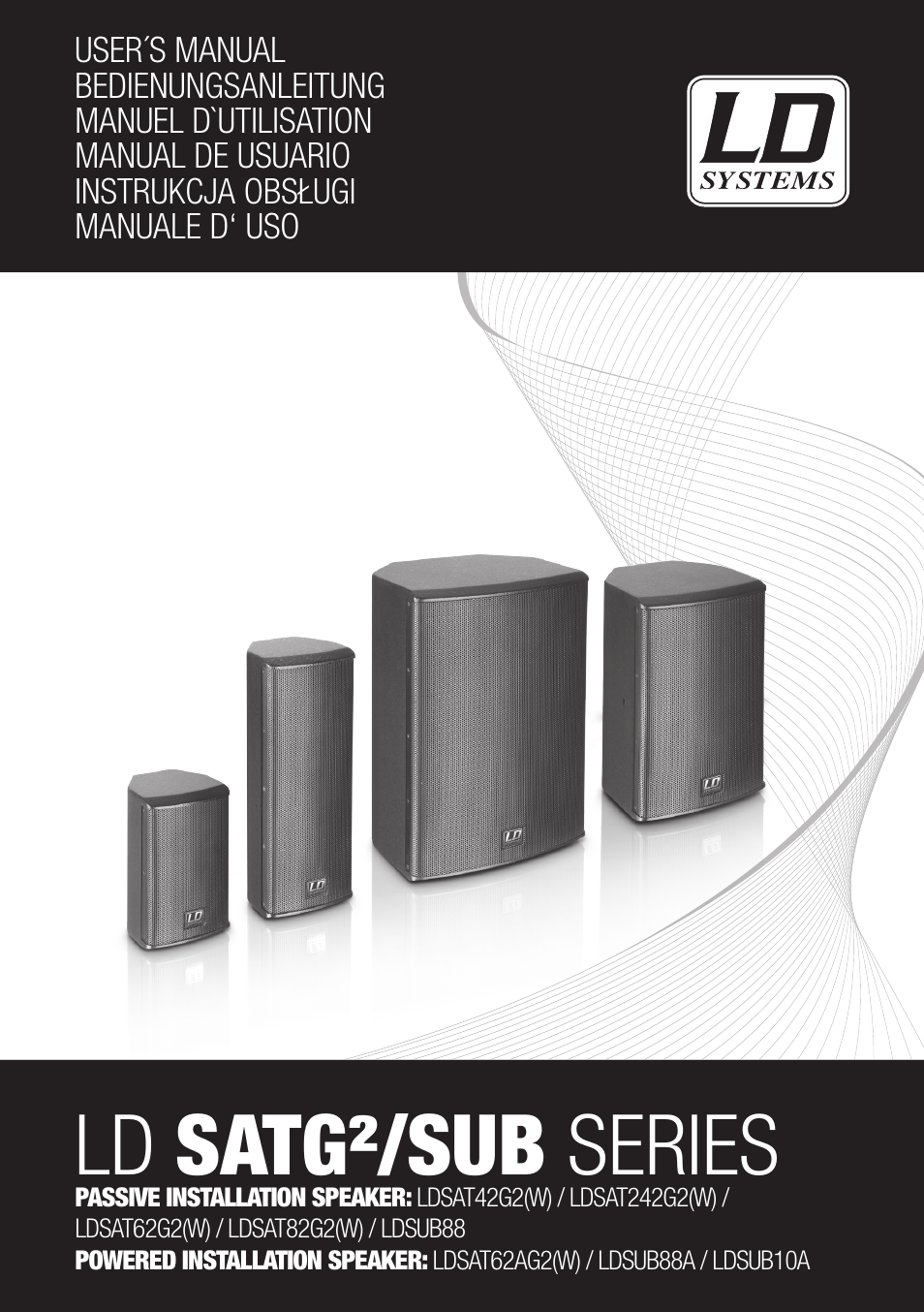 LD Systems LDSAT42G2(W) User Manual | 172 pages