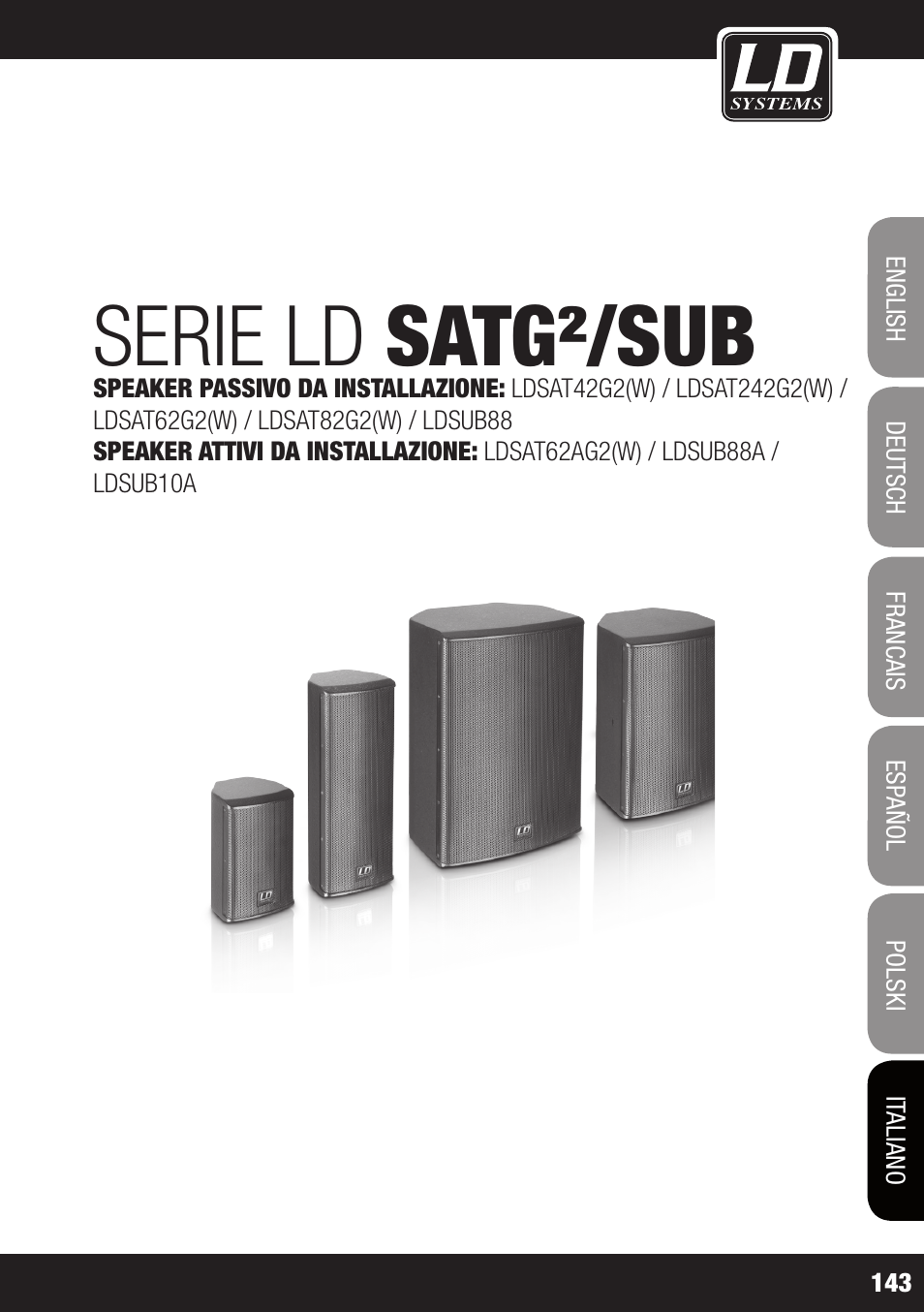 Serie ld satg²/sub | LD Systems LDSAT42G2(W) User Manual | Page 143 / 172