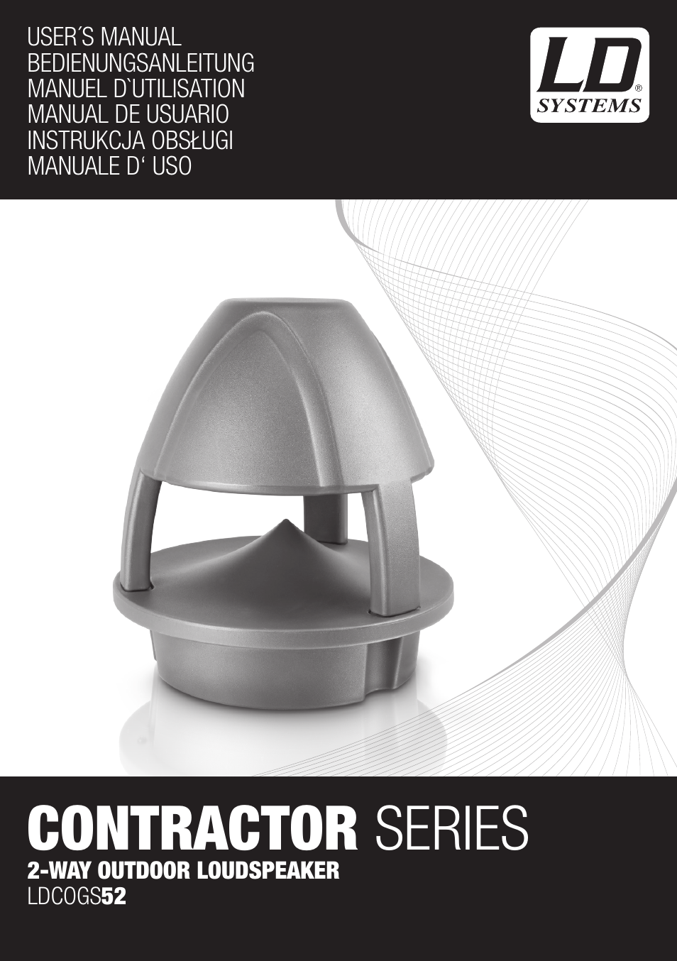 LD Systems CONTRACTOR COGS 52 User Manual | 20 pages