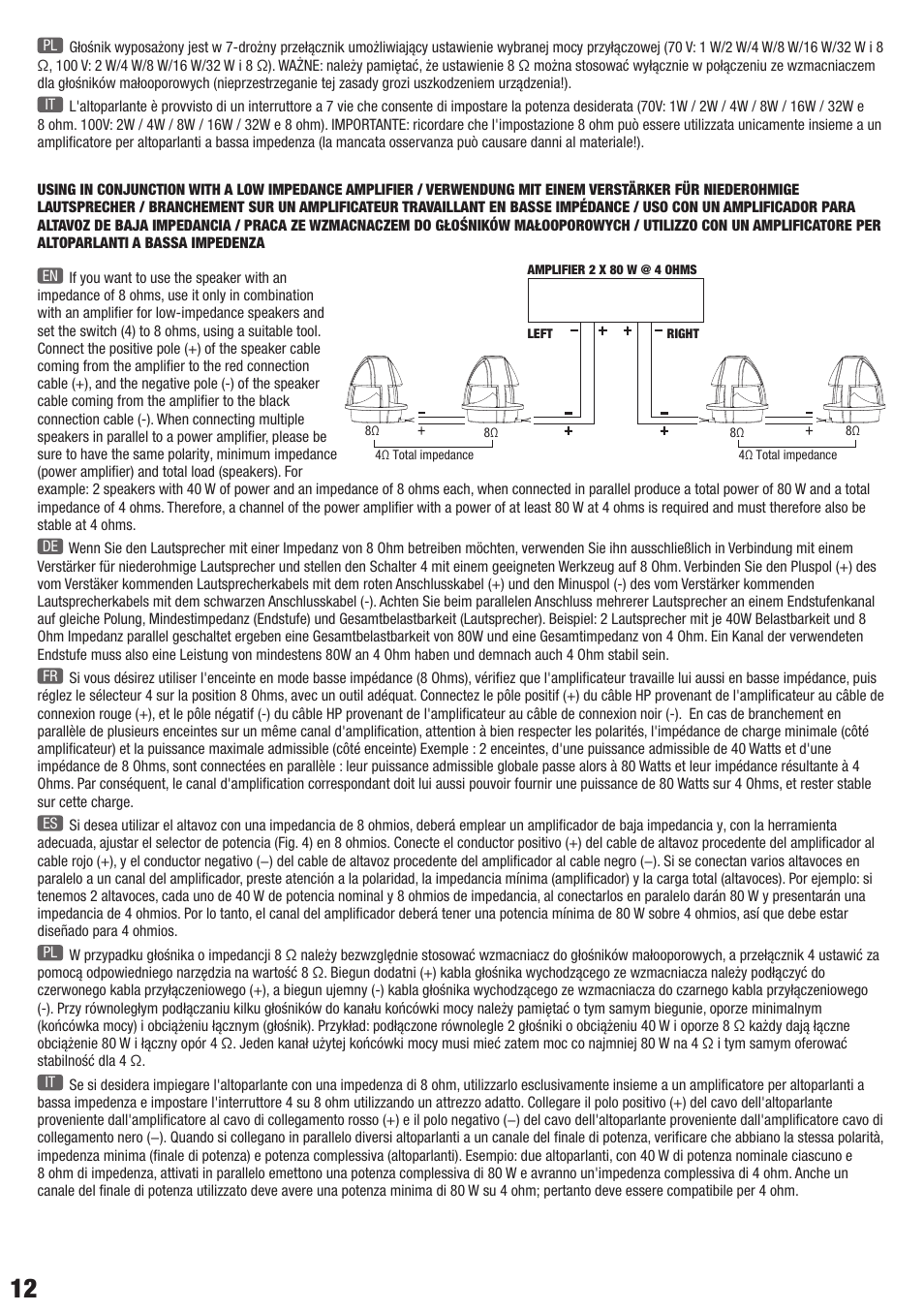 LD Systems CONTRACTOR COGS 52 User Manual | Page 12 / 20