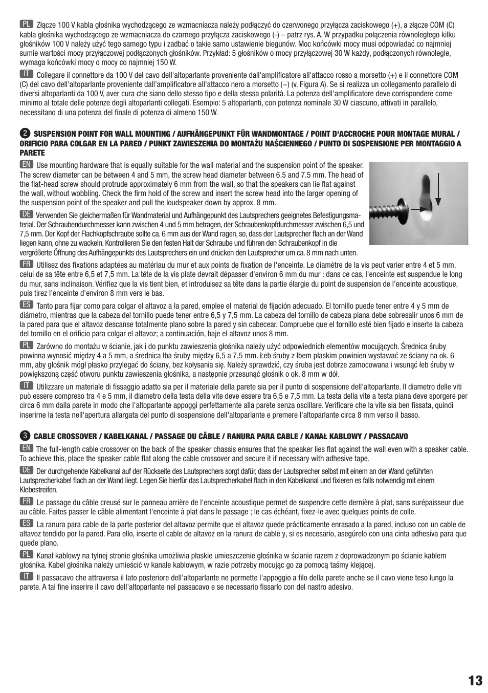 LD Systems CONTRACTOR CWMSS 5 W User Manual | Page 13 / 20