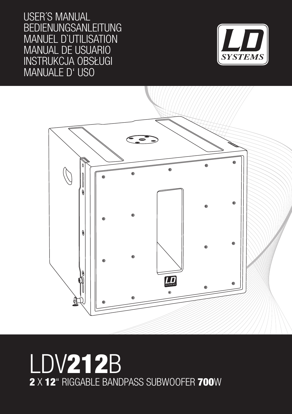 LD Systems V 212 SUB User Manual | 88 pages
