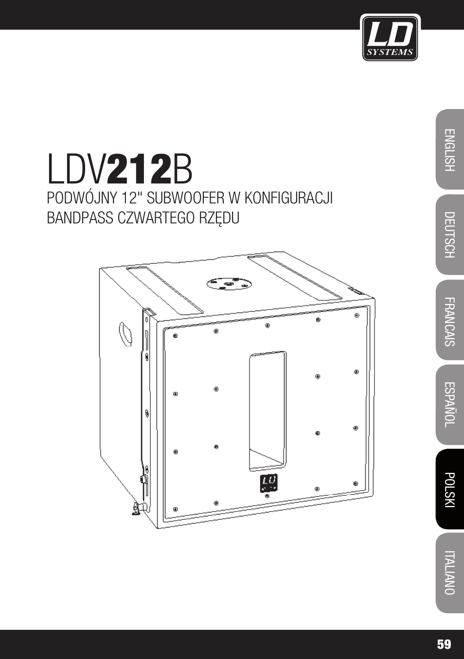 Ldv 212 b | LD Systems V 212 SUB User Manual | Page 59 / 88