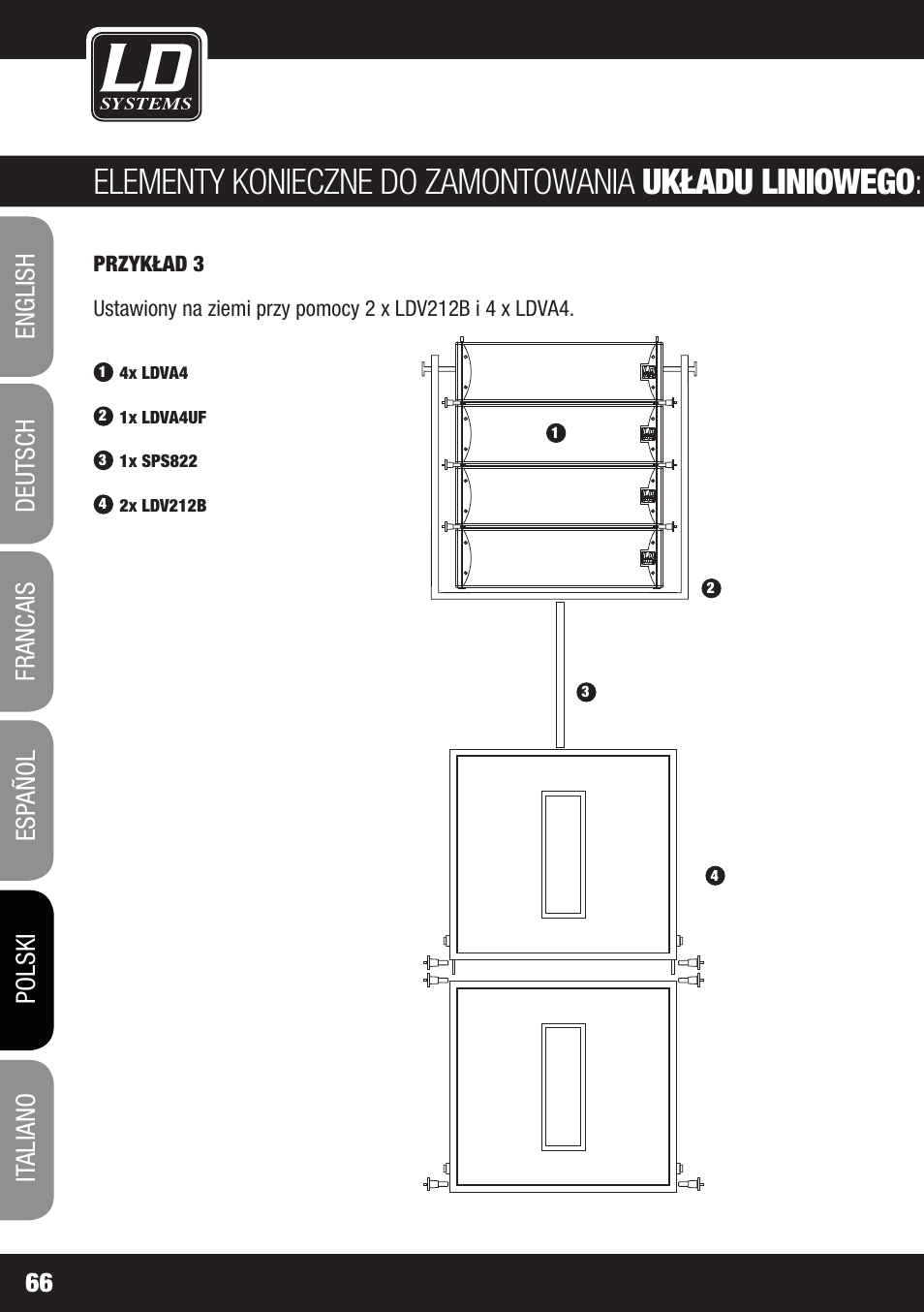 LD Systems V 212 SUB User Manual | Page 66 / 88