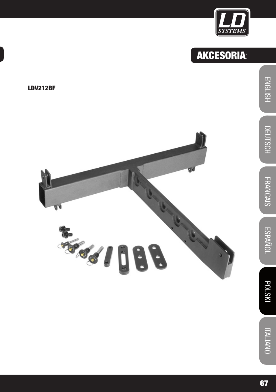 LD Systems V 212 SUB User Manual | Page 67 / 88