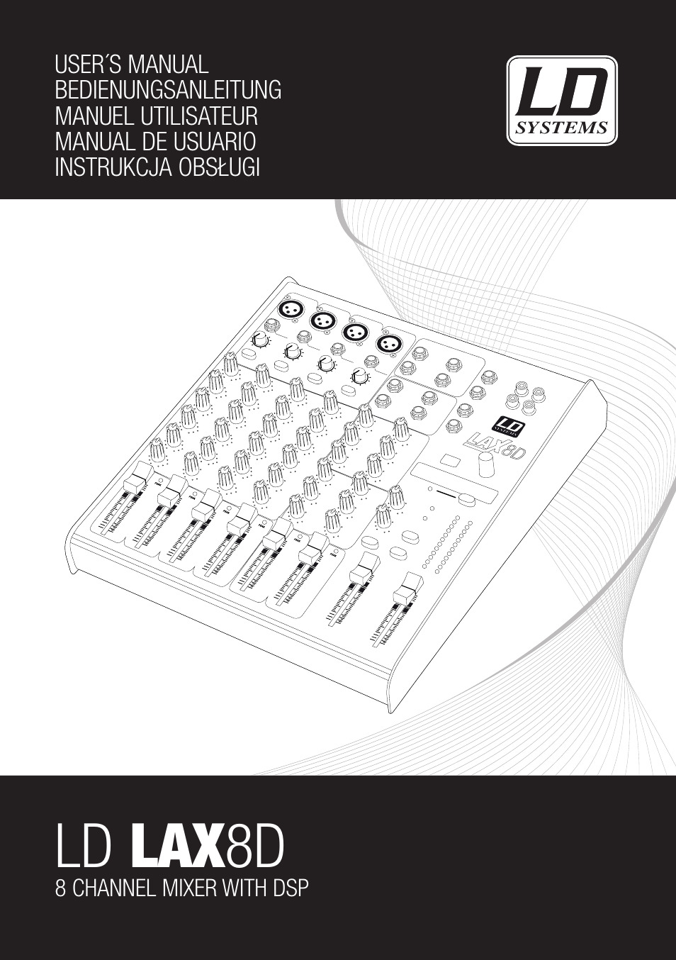 LD Systems LAX 8 D User Manual | 104 pages