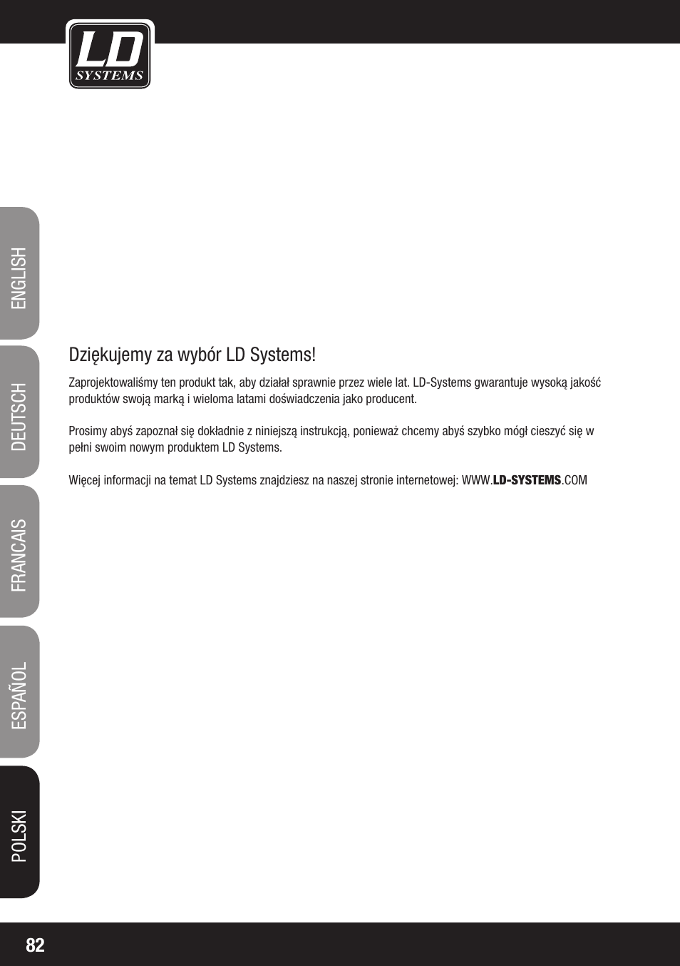 LD Systems LAX 8 D User Manual | Page 82 / 104