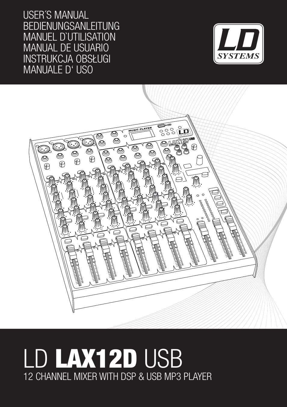 LD Systems LAX 12 D USB User Manual | 134 pages