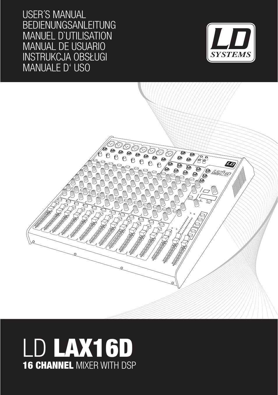 LD Systems LAX 16 D User Manual | 122 pages
