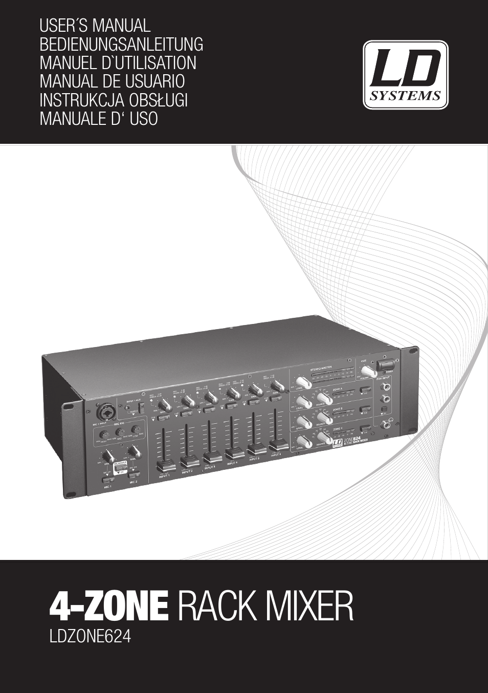 LD Systems ZONE 624 User Manual | 124 pages