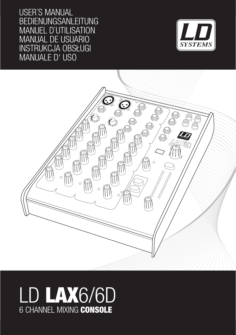 LD Systems LAX 6 D User Manual | 110 pages