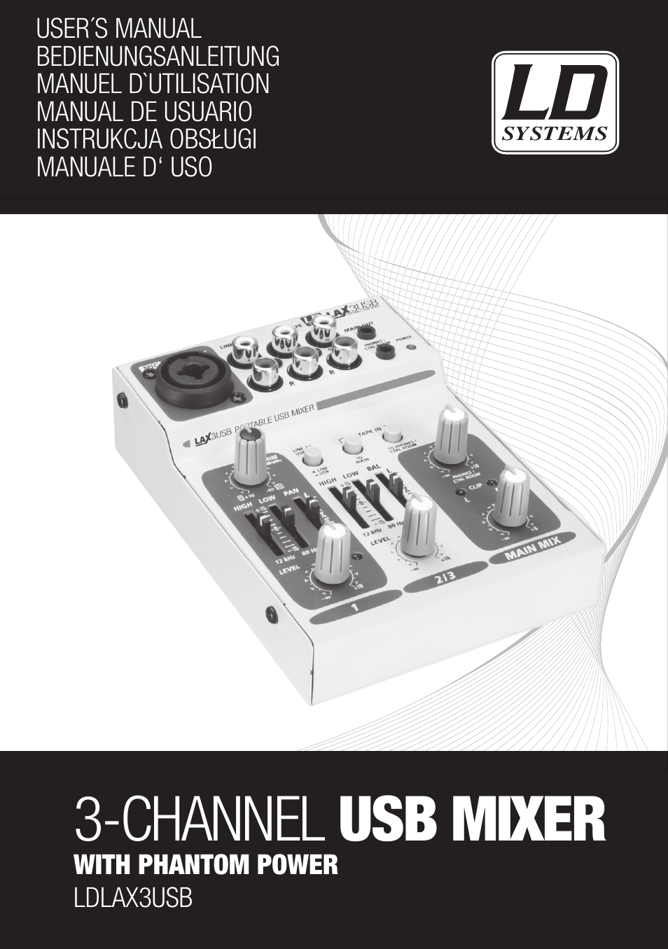 LD Systems LAX 3 USB User Manual | 112 pages