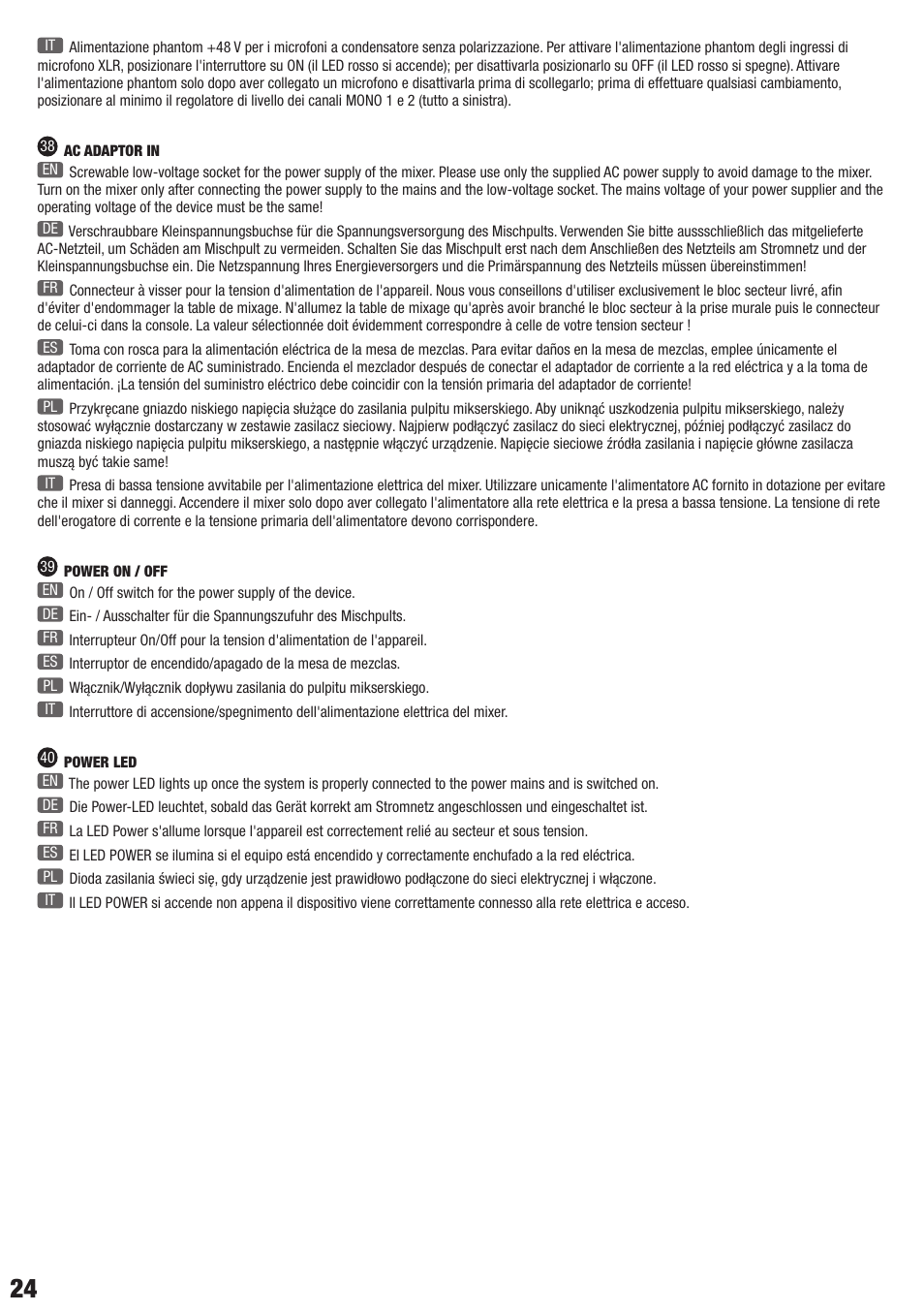 LD Systems VIBZ 6 D User Manual | Page 24 / 38