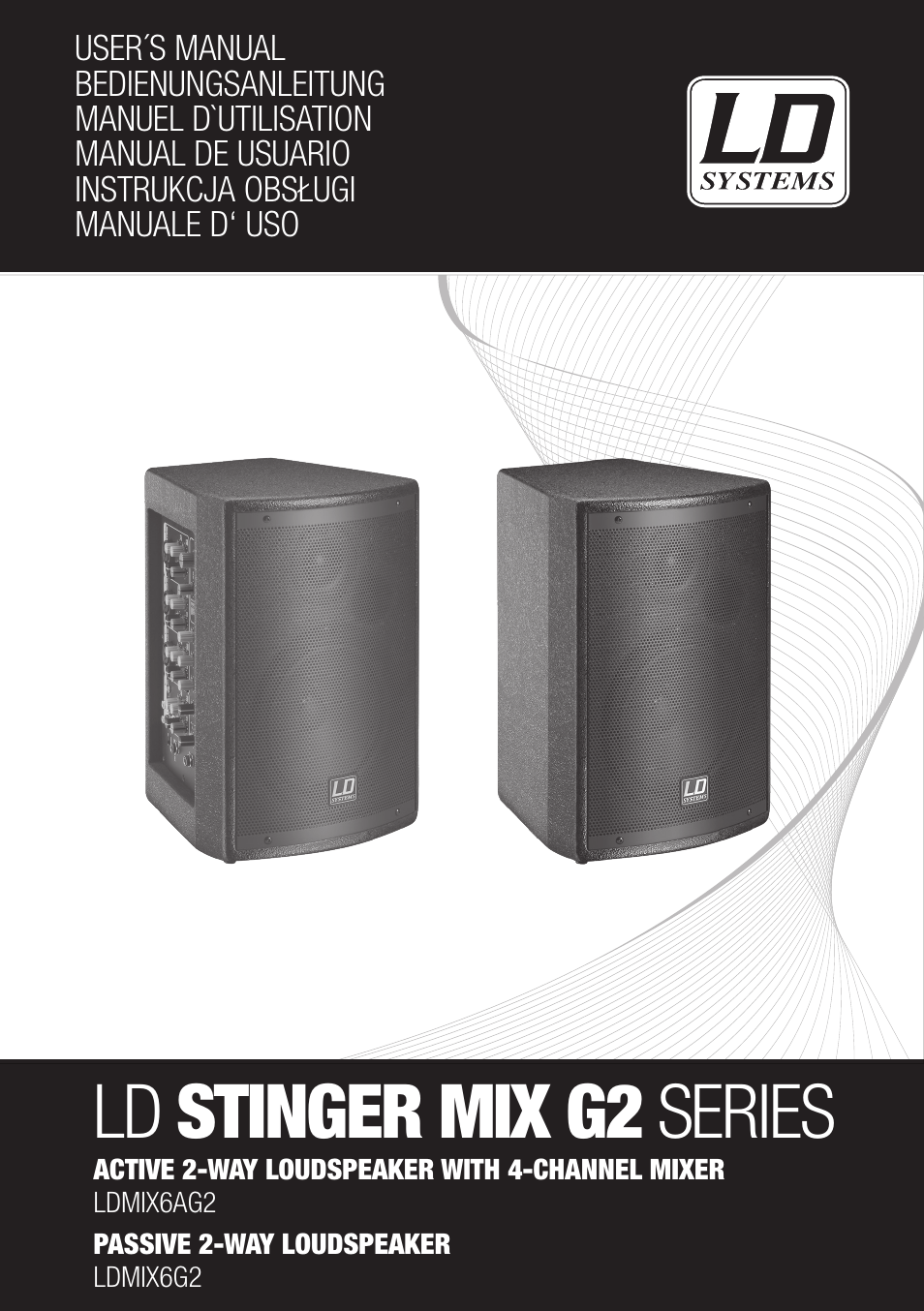 LD Systems STINGER MIX 6 A G2 User Manual | 112 pages