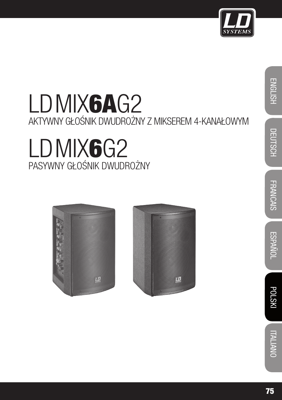 Mix 6a g2, Mix 6 g2 | LD Systems STINGER MIX 6 A G2 User Manual | Page 75 / 112