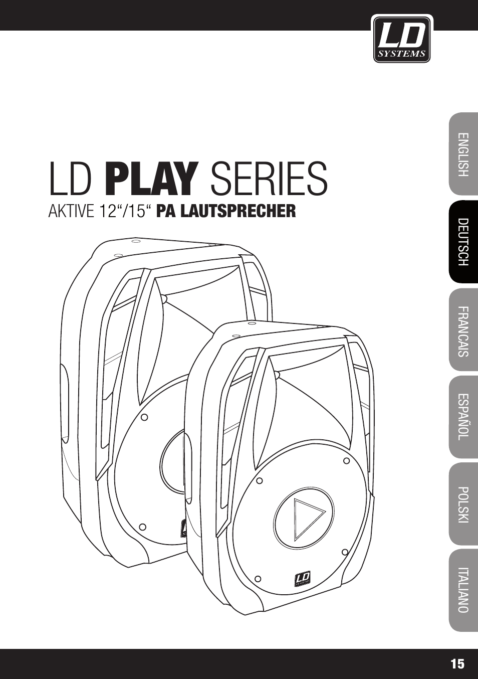 Ld play series | LD Systems PLAY 12 A User Manual | Page 15 / 74