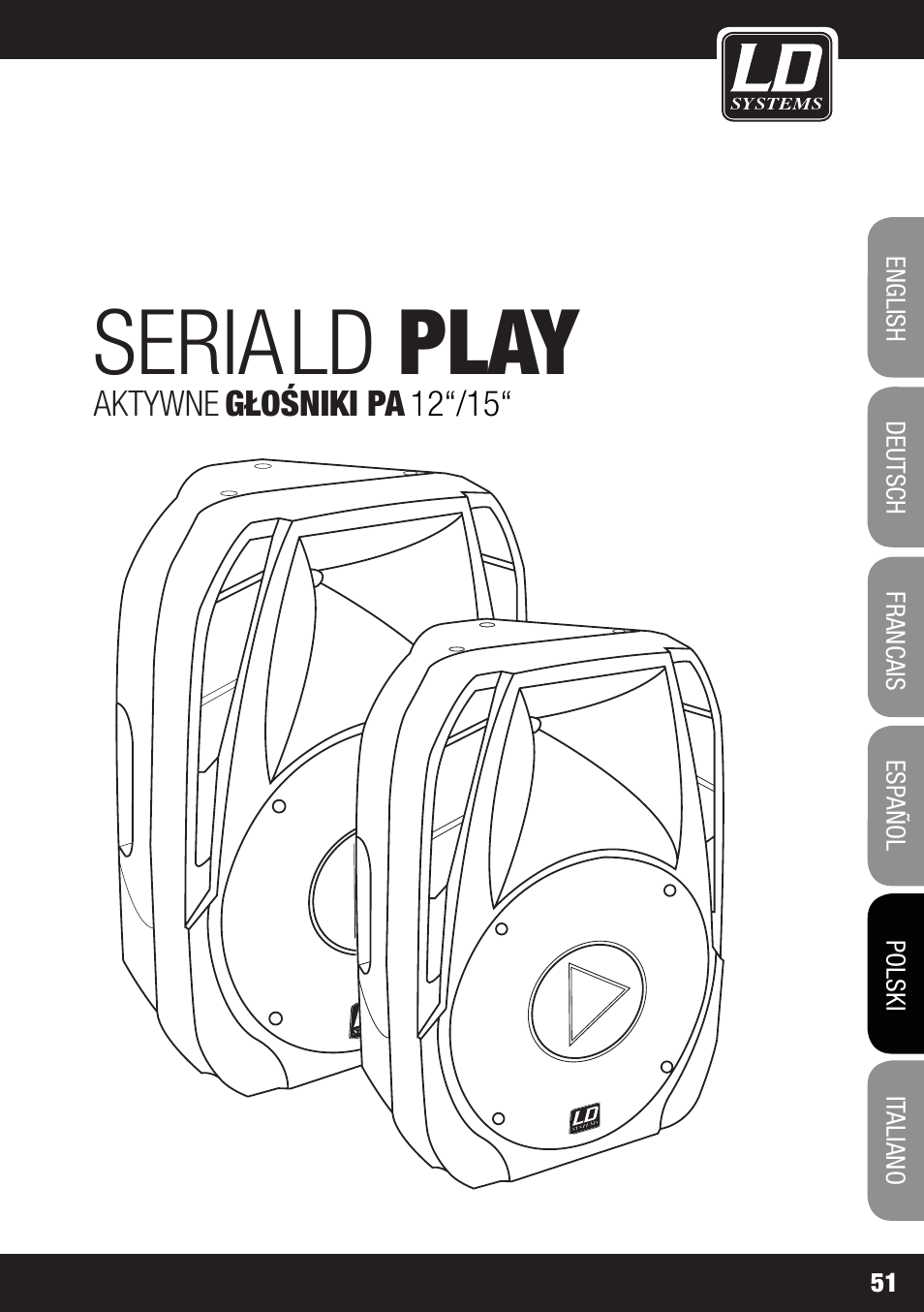 Seria, Ld play | LD Systems PLAY 12 A User Manual | Page 51 / 74