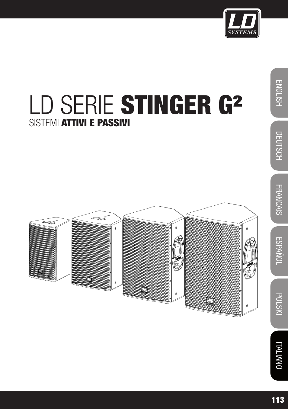 Ld serie stinger g | LD Systems STINGER 12 A G2 User Manual | Page 113 / 134