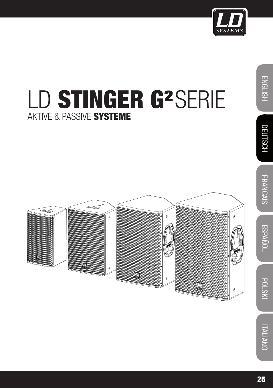 Ld stinger g, Serie | LD Systems STINGER 12 A G2 User Manual | Page 25 / 134