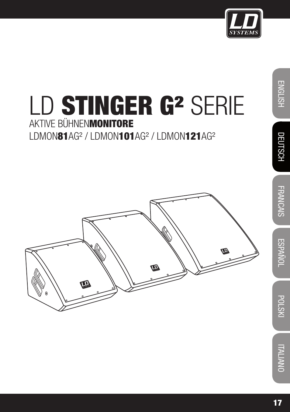 Ld stinger g² serie | LD Systems LDMON 81AG² User Manual | Page 17 / 88