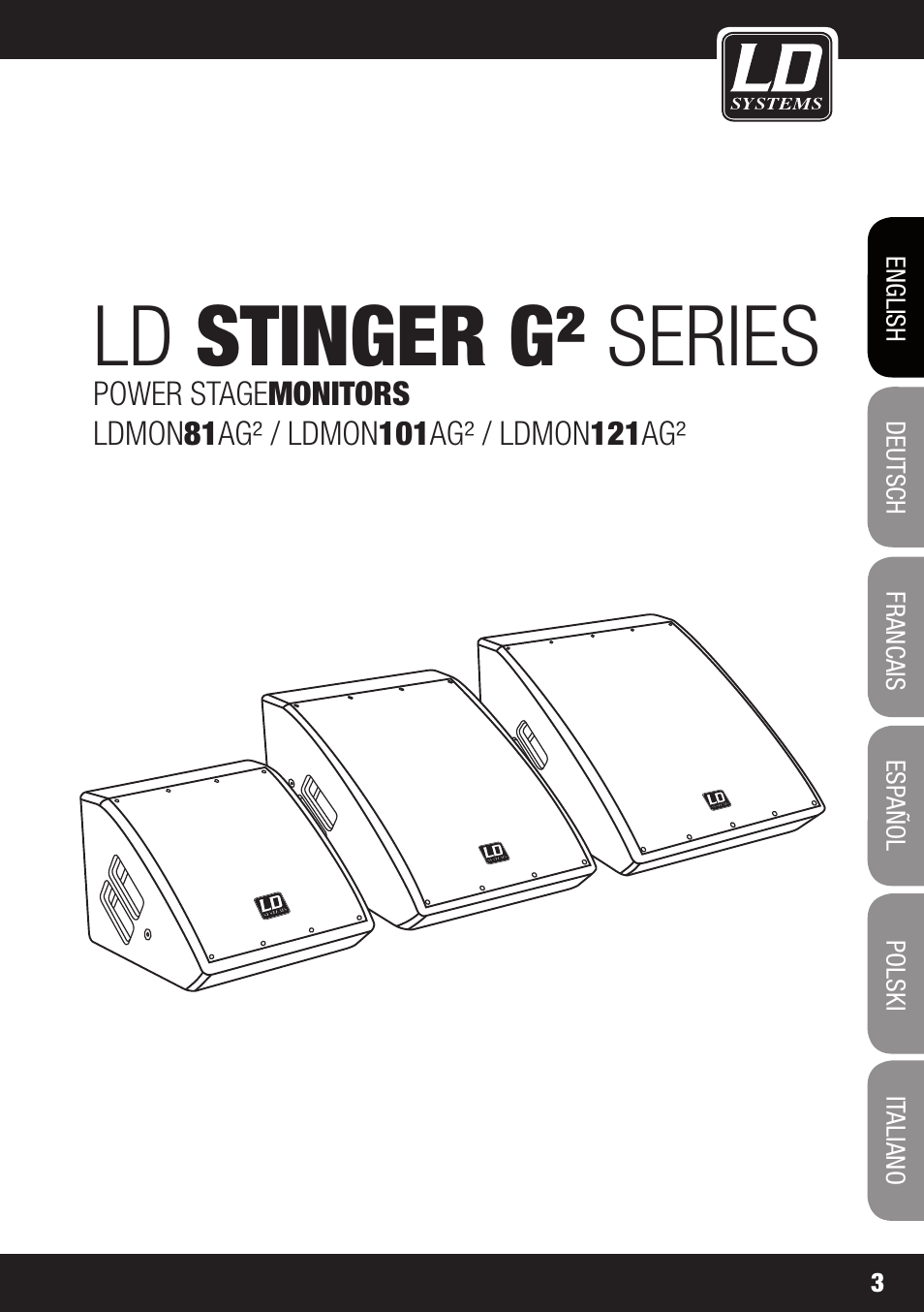 Ld stinger g² series | LD Systems LDMON 81AG² User Manual | Page 3 / 88