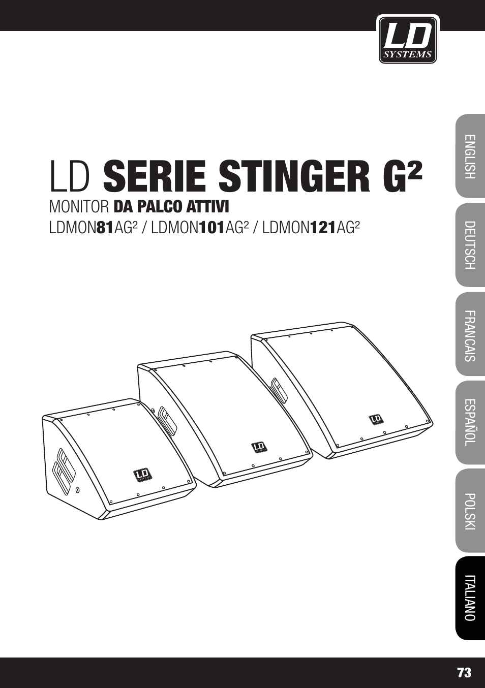 Ld serie stinger g | LD Systems LDMON 81AG² User Manual | Page 73 / 88