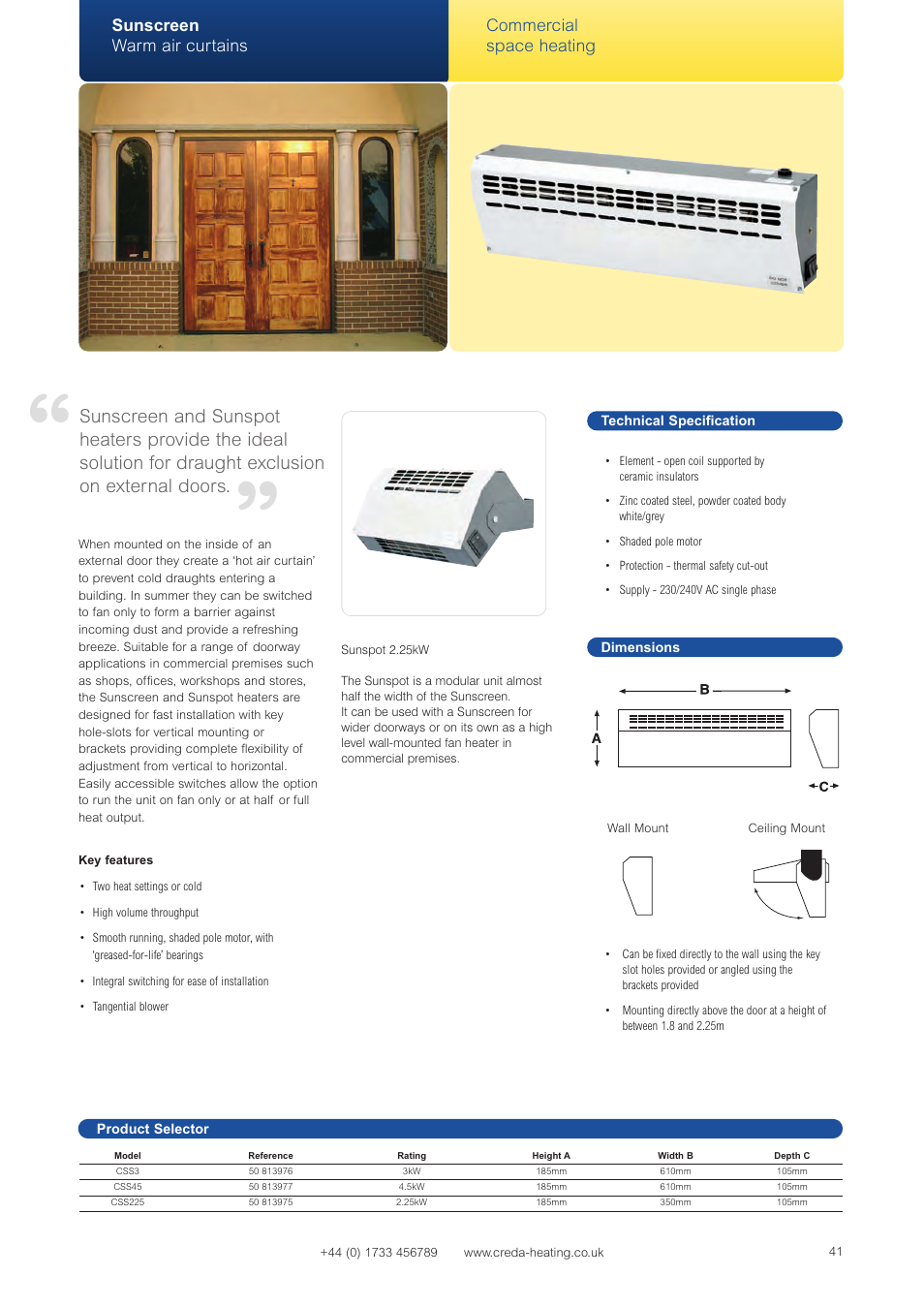 Creda Heating Solution User Manual | Page 41 / 48