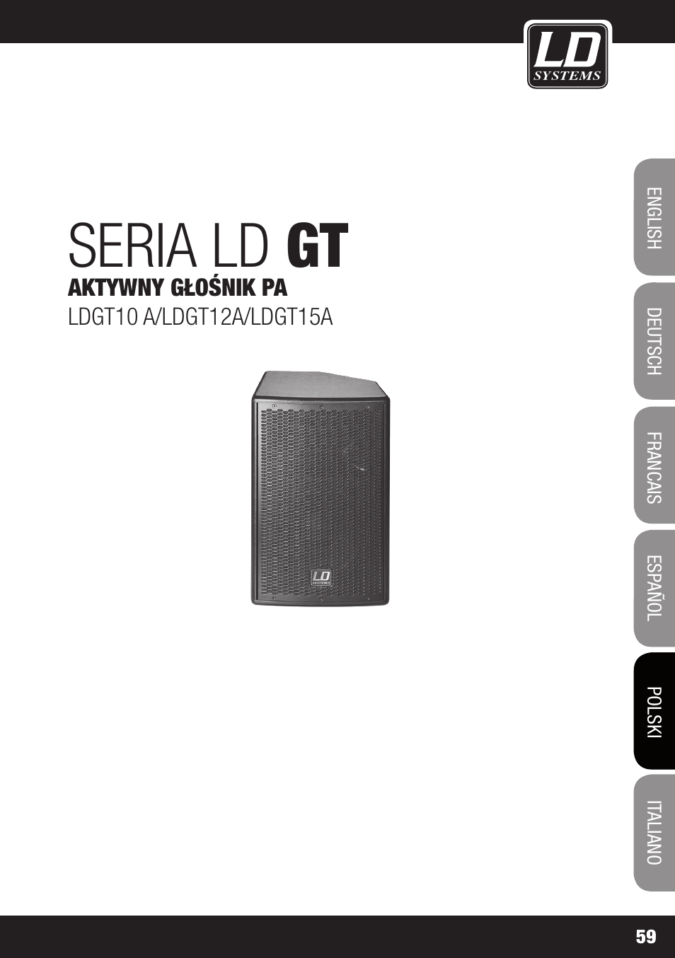 Seria ld gt | LD Systems GT 12 A User Manual | Page 59 / 88