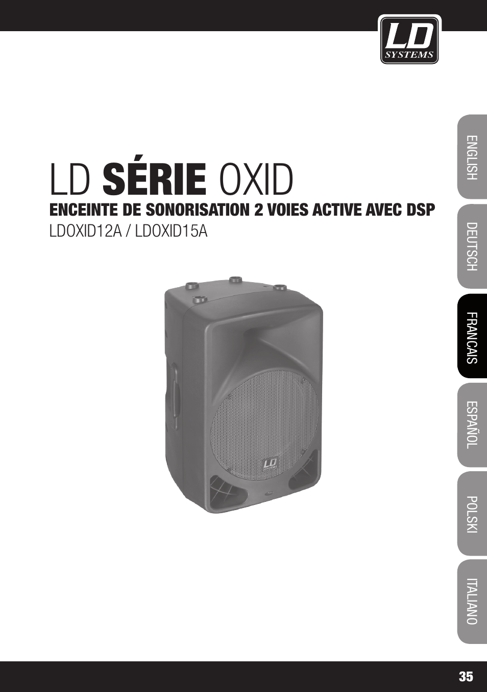 Ld série oxid | LD Systems OXID 15 A User Manual | Page 35 / 100