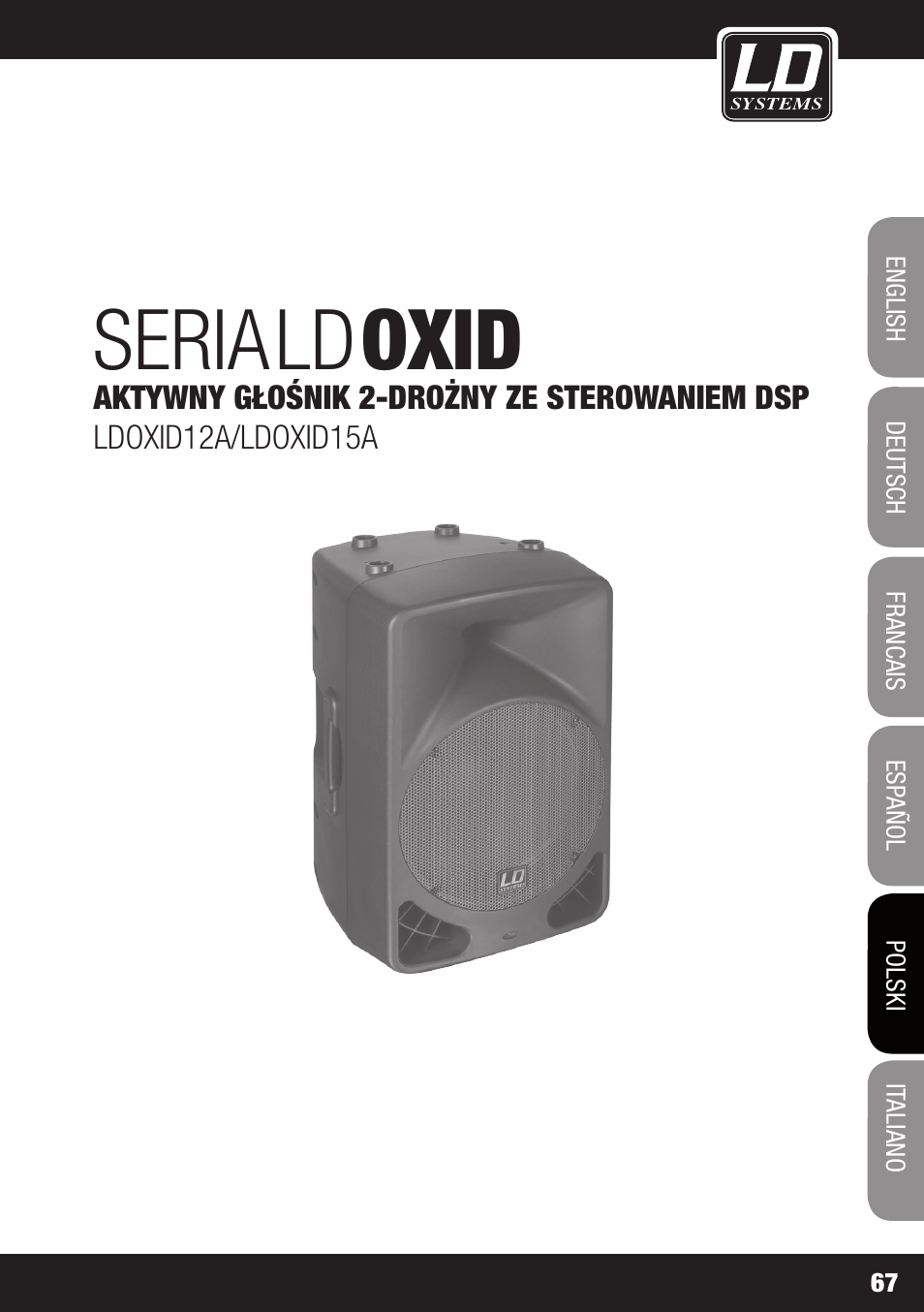 Seria, Oxid | LD Systems OXID 15 A User Manual | Page 67 / 100